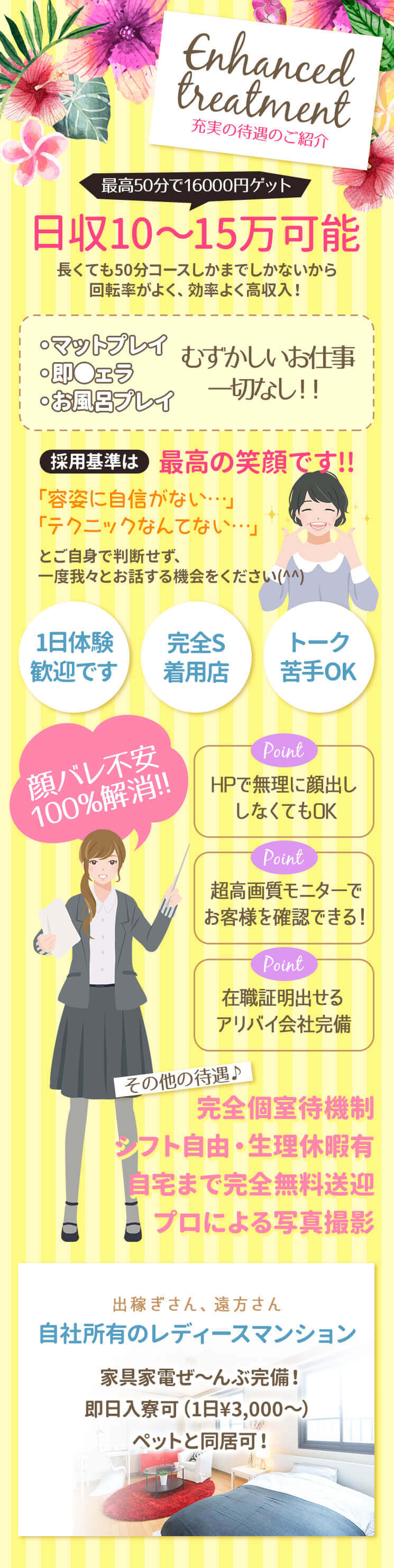 充実の待遇 画像1