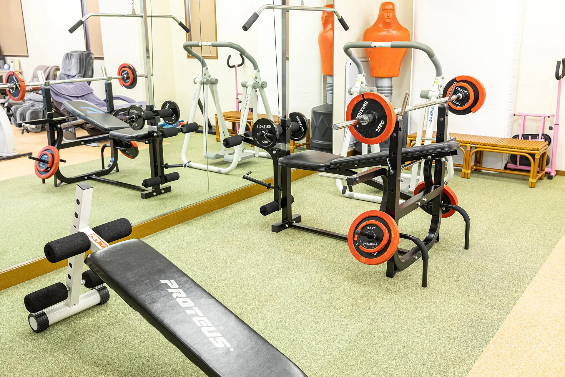 フィットネス完備