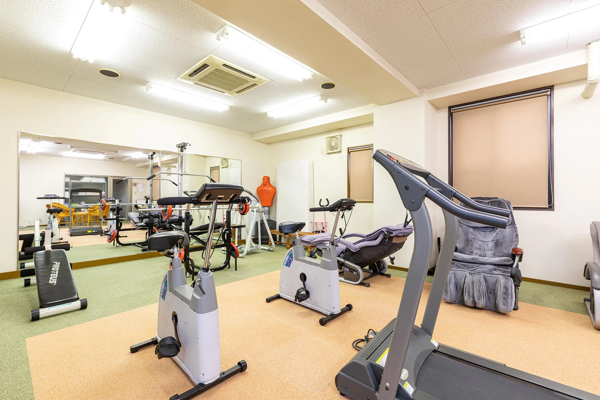 フィットネス完備